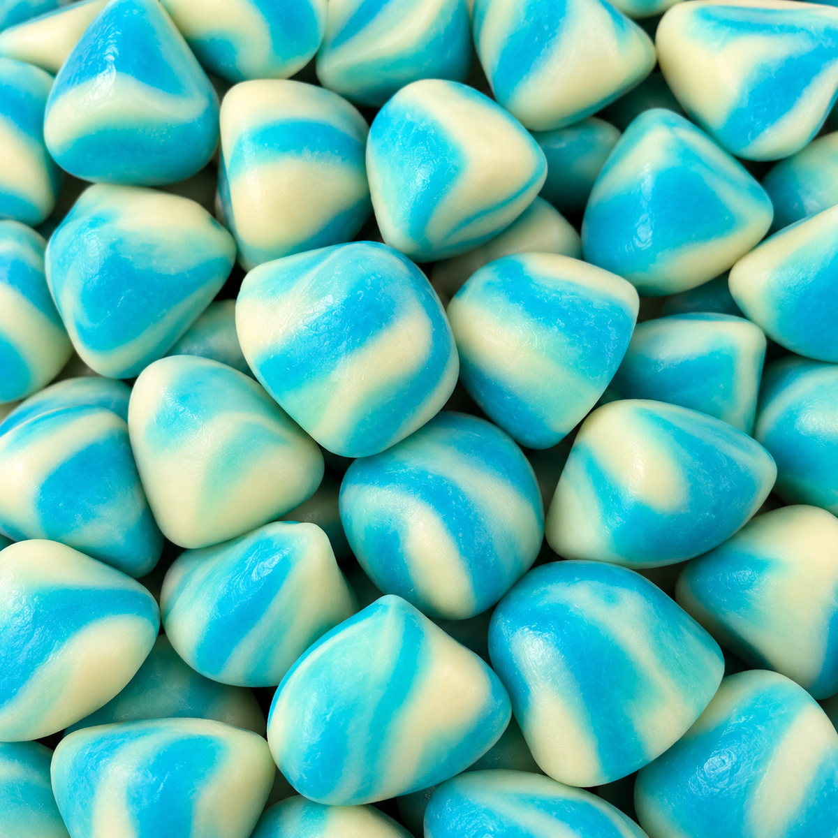 Dulceplus Twist-Küsse Blau-Weiß