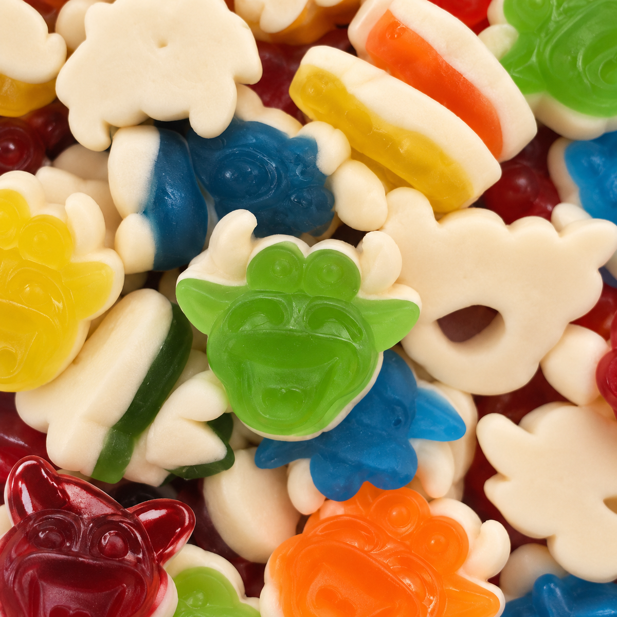 Trolli Milky Wow – Bunte Fruchtgummikühe