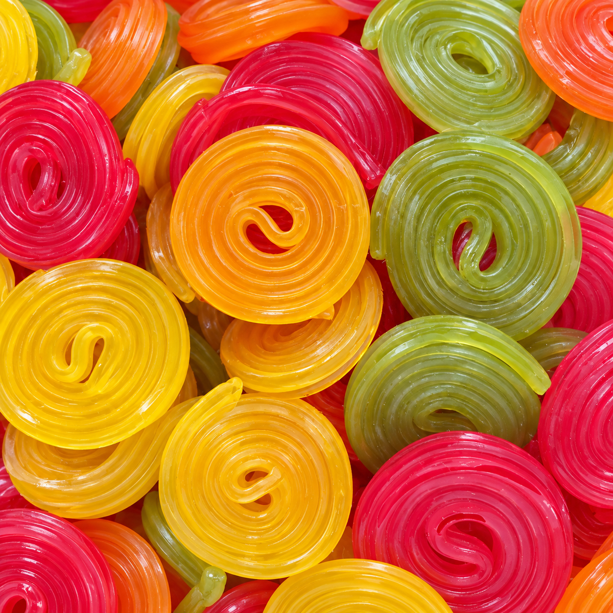 HARIBO Rotella Fruit – Bunte Fruchtgummischnecken