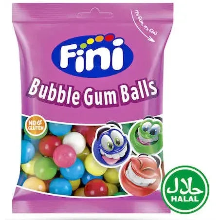 FINI HELAL Bubble Gum Balls Kaugummi 75g