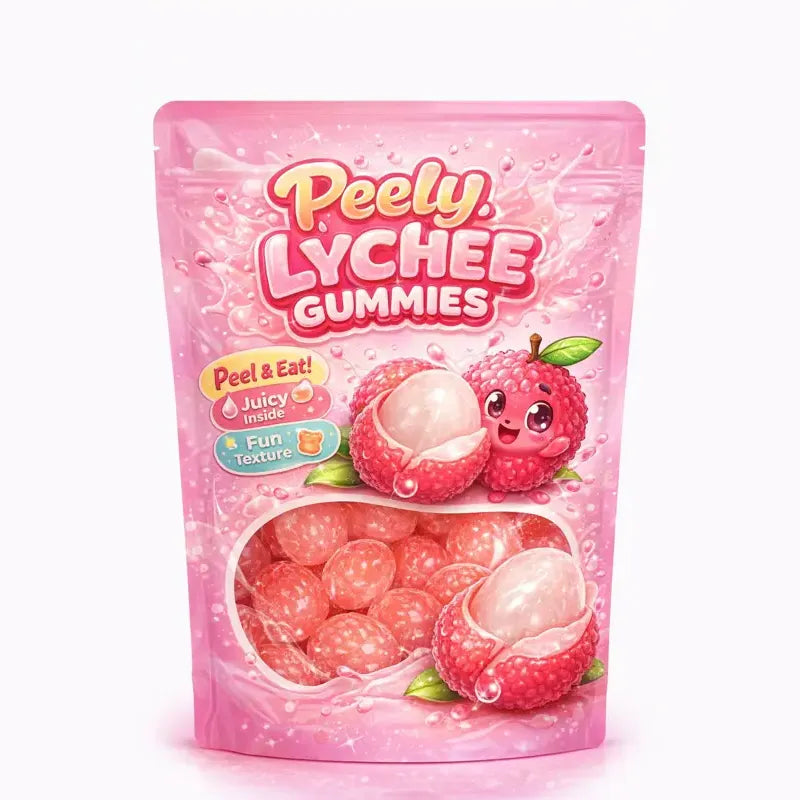 Pelly Gummy Lychee Flavor 60g