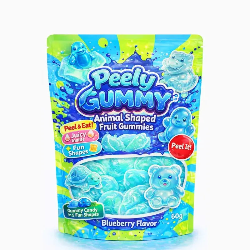 Pelly Gummy Blueberry Flavor 60g
