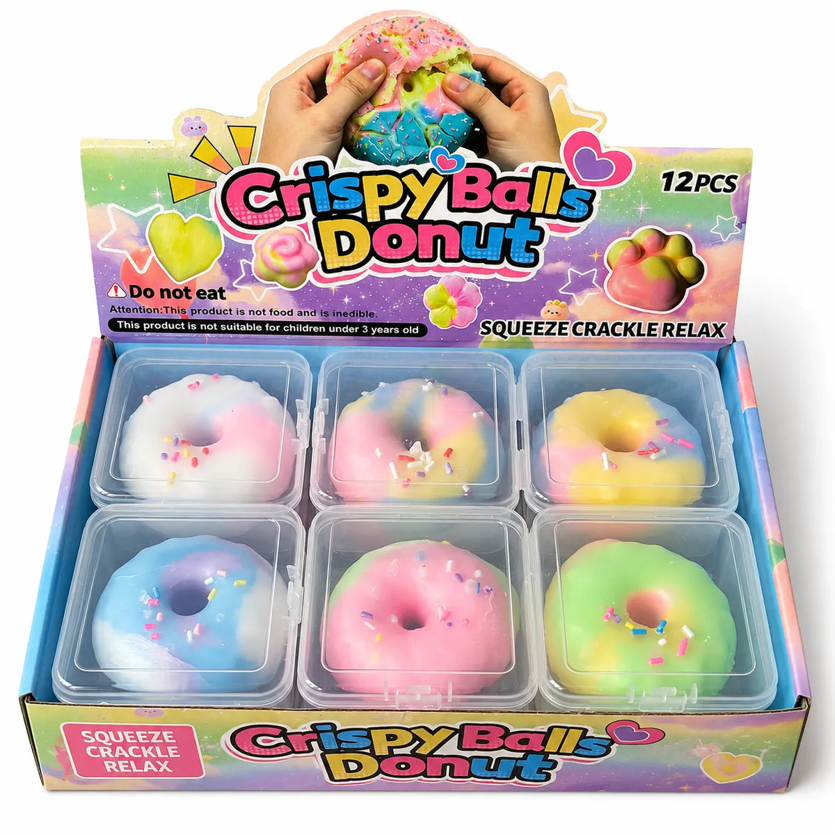 Donut Crispy Knete