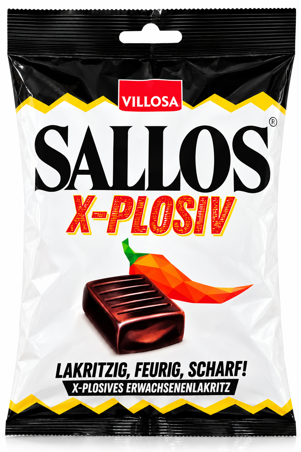 Sallos X-Plosiv Lakritz ,Feurig,Scharf