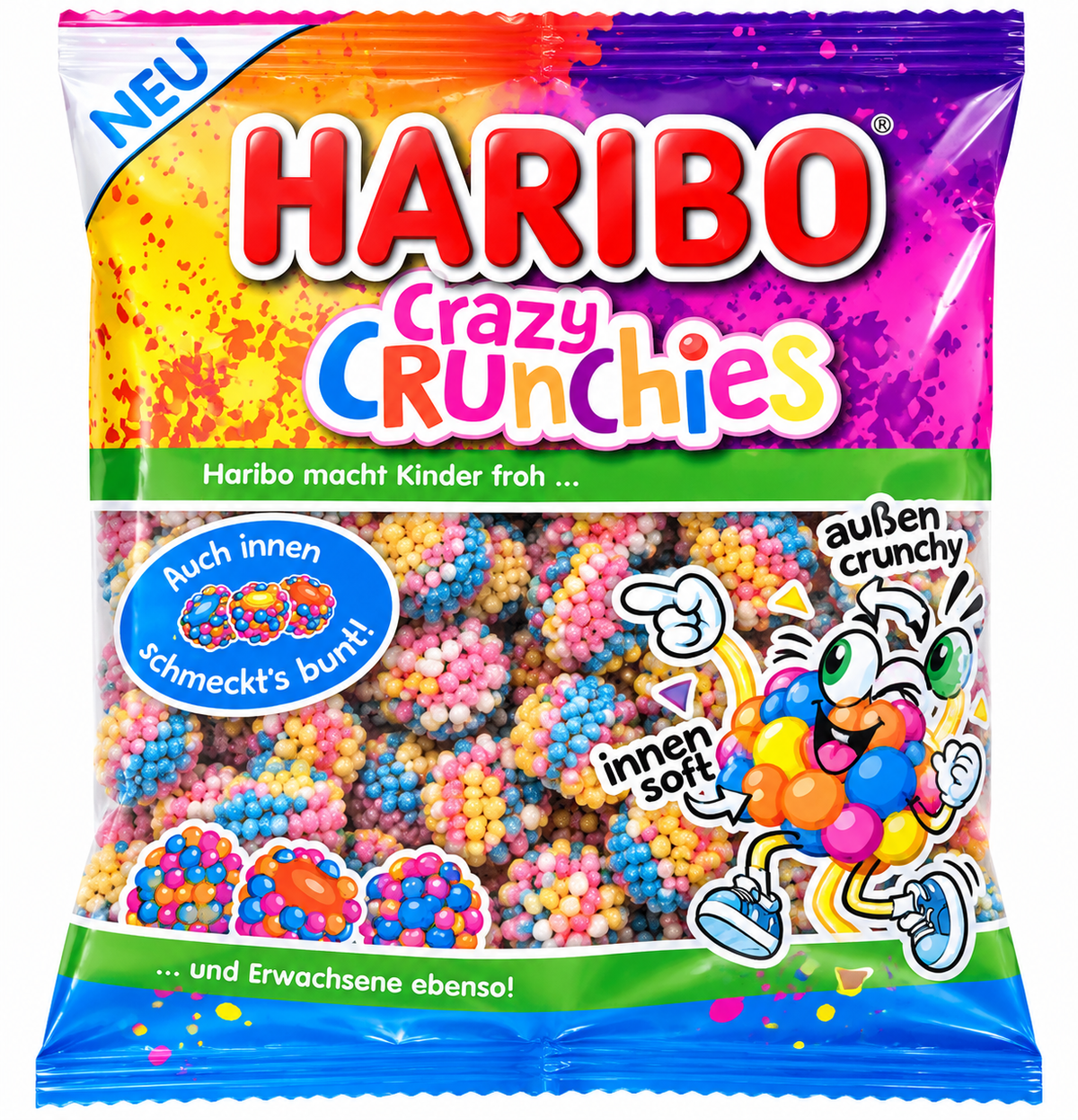 Haribo Crazy Crunchies 160g