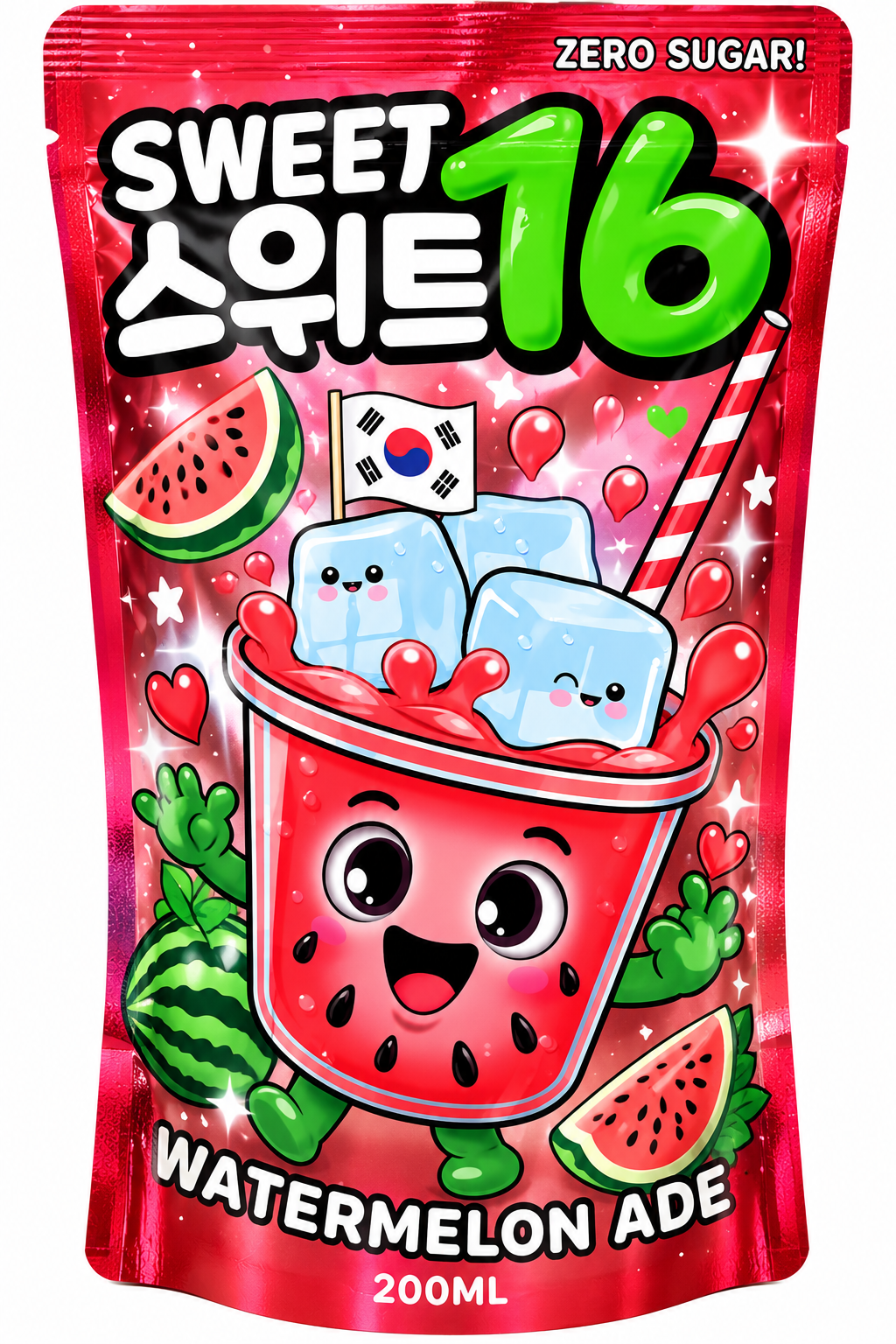 Sweet 16 Watermelon Ade 200ml