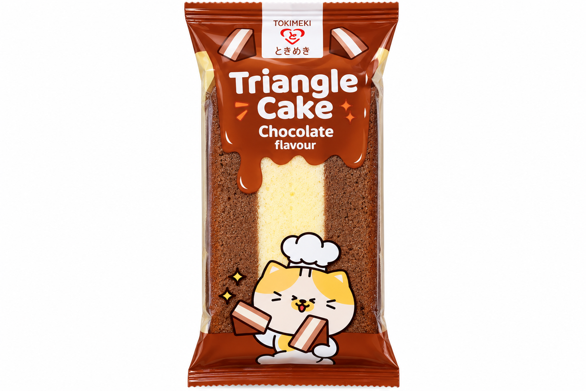 Triangle Cake Chocolate Flavour