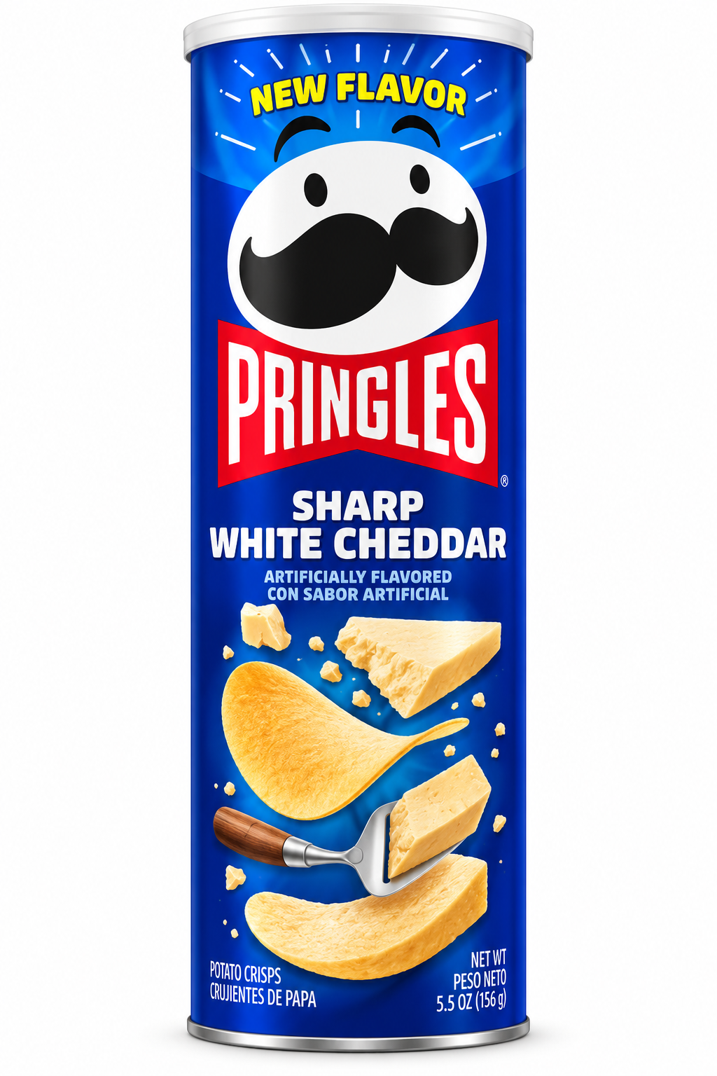 Pringles Sharp White Cheddar