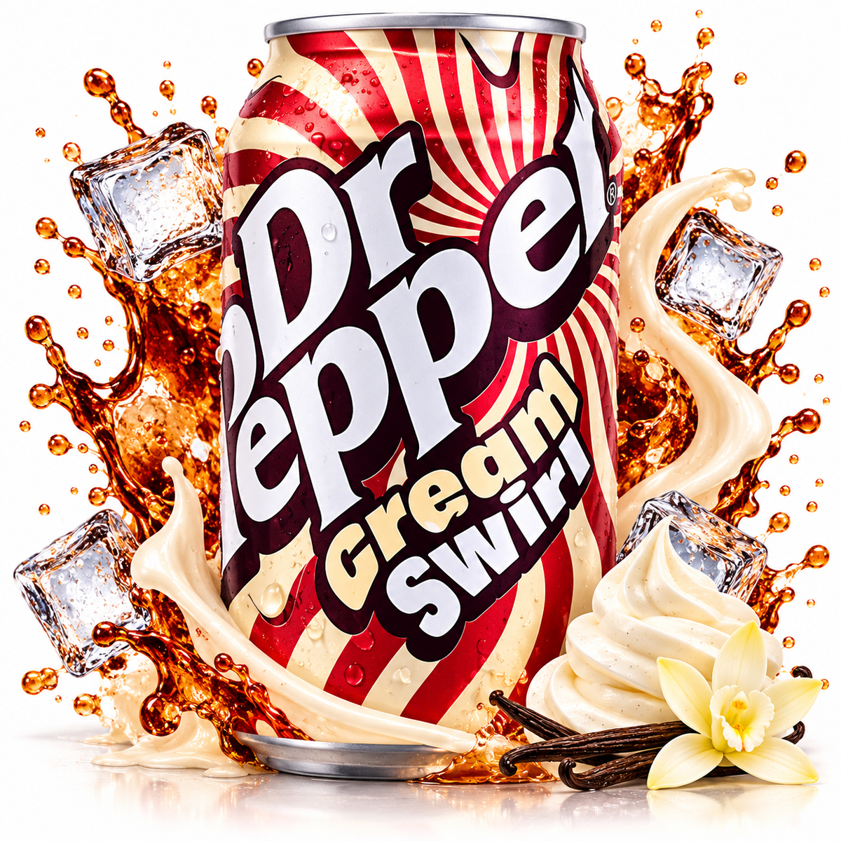 DR.Pepper Cream Swirl