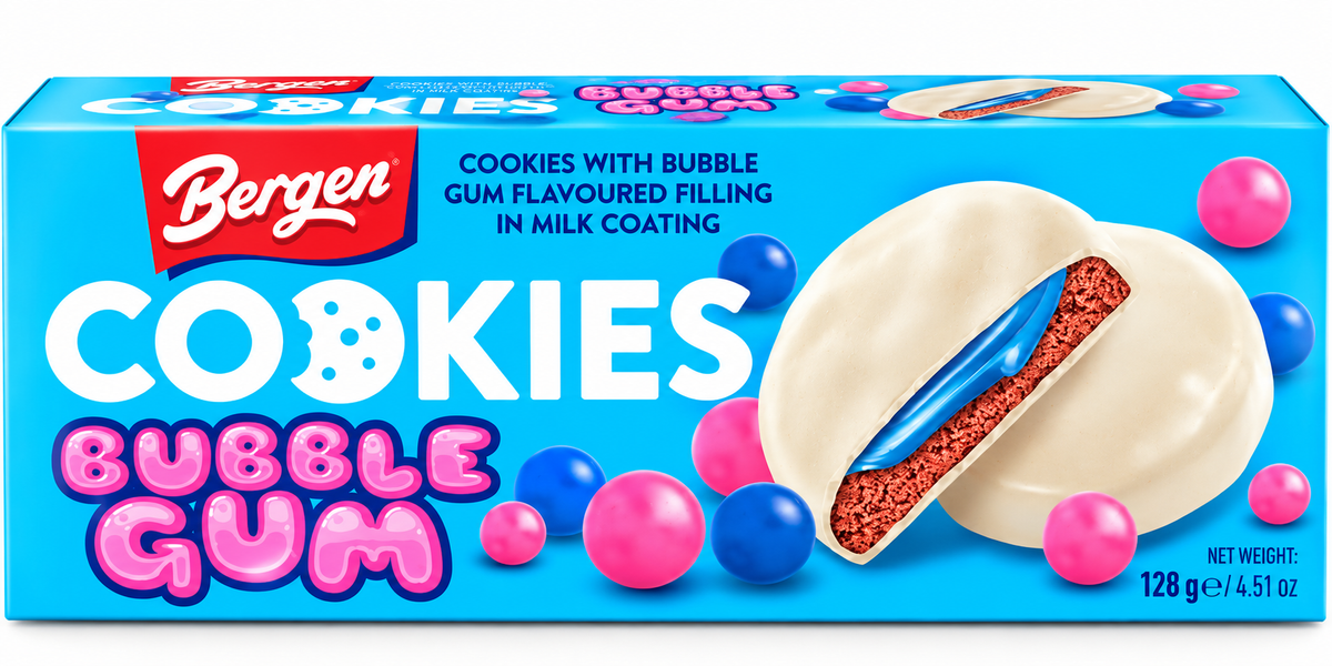 Bergen Obsession Cookies Bubble Gum