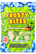 Frosty Bites Freeze Dried Candy Gummy Spicy Apple
