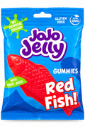 JoJo Jelly Gummies Red Fish 80g)