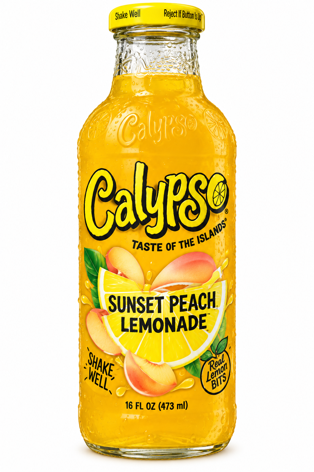 Calypso Sunset Peach Lemonade 473ml